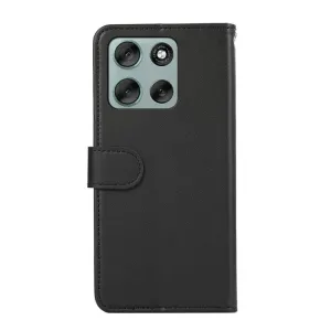 ABEEL DELICATE Peňaženkový obal Motorola Moto G86 Power 5G čierny
