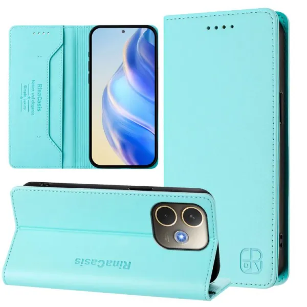 RINA Zaklápacie puzdro pre Oppo A5 Pro 5G mentolové