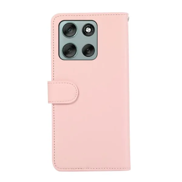ABEEL DELICATE Peňaženkový obal Motorola Moto G86 Power 5G ružový
