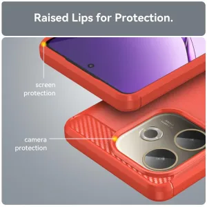 FLEXI TPU Ochranný obal Oppo A5 Pro 5G červený