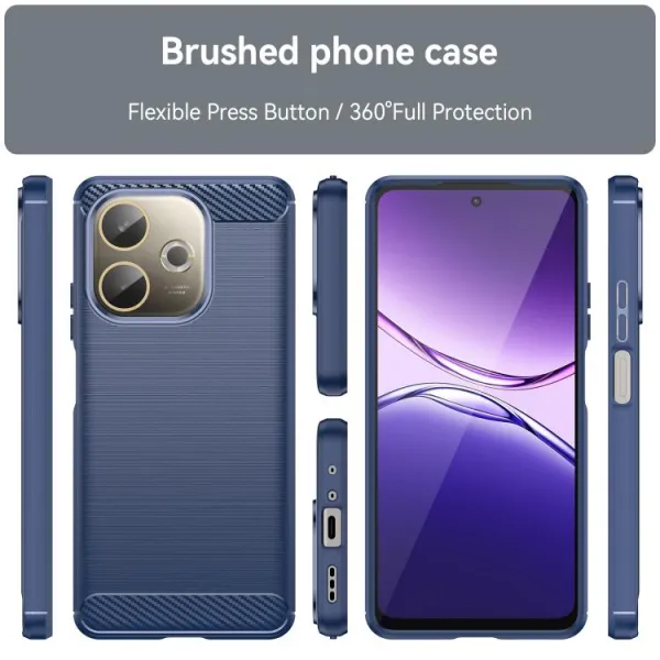 FLEXI TPU Ochranný obal Oppo A5 Pro 5G modrý