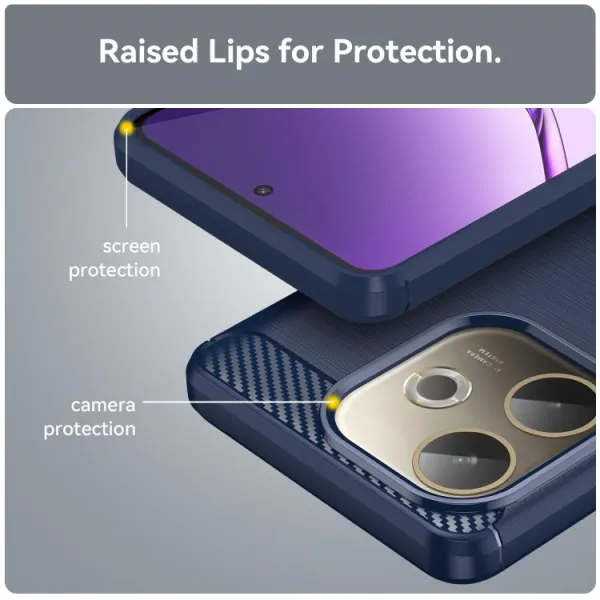 FLEXI TPU Ochranný obal Oppo A5 Pro 5G modrý
