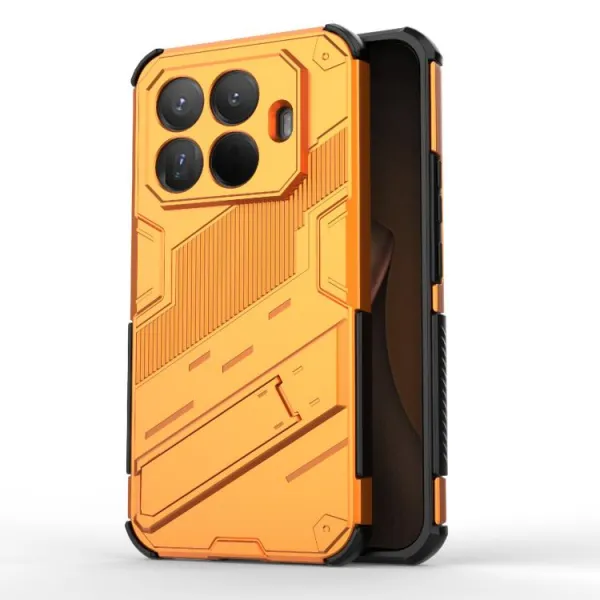 BIB Ochranný obal so stojanom pre Xiaomi 15T Pro oranžový