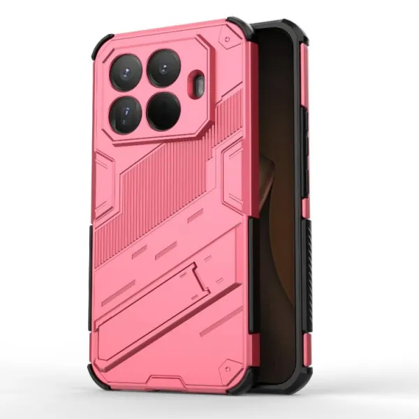BIB Ochranný obal so stojanom pre Xiaomi 15T Pro ružový