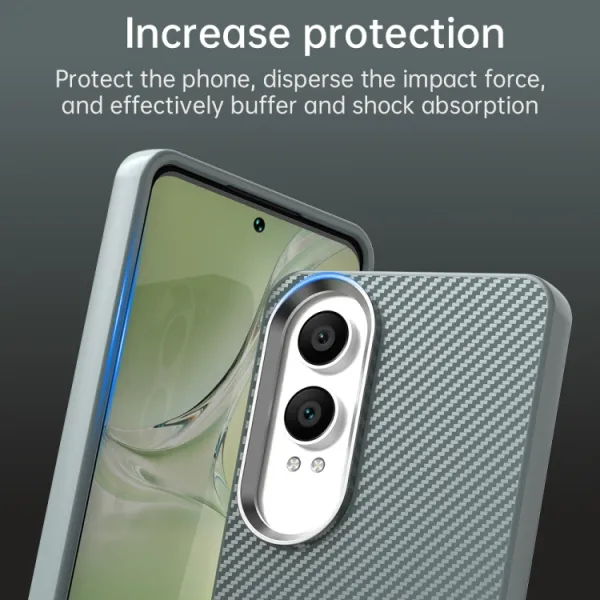 IMD CARBON Ochranný kryt pre OnePlus Nord CE4 Lite 5G šedý