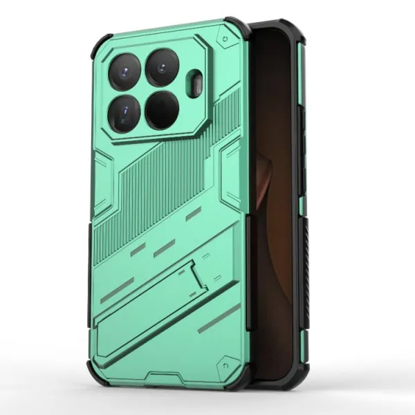 BIB Ochranný obal so stojanom pre Xiaomi 15T Pro zelený
