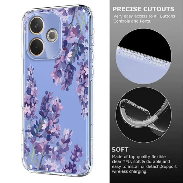 ART TPU Ochranný obal pre Oppo A5 Pro 5G WISTERIA