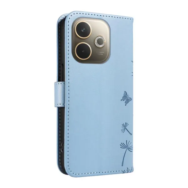 ART DANDELION Peňaženkové puzdro pre Oppo A5 Pro 5G svetlomodré