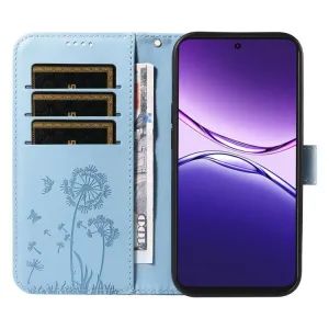 ART DANDELION Peňaženkové puzdro pre Oppo A5 Pro 5G svetlomodré