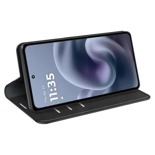 MAGNETIC Zaklápací kryt pre Motorola Moto G86 Power 5G čierny