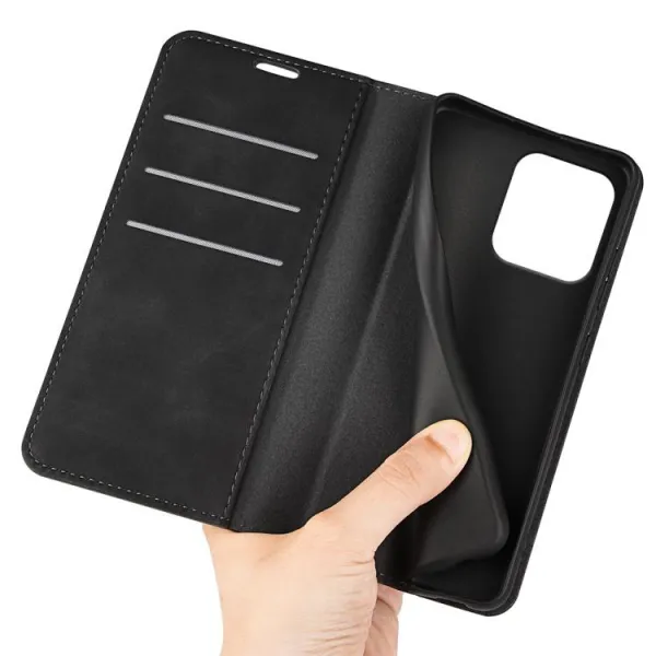 MAGNETIC Zaklápací kryt pre Motorola Moto G86 Power 5G čierny