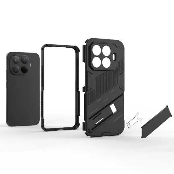 BIB Ochranný obal so stojanom pre Xiaomi 15T Pro modrý