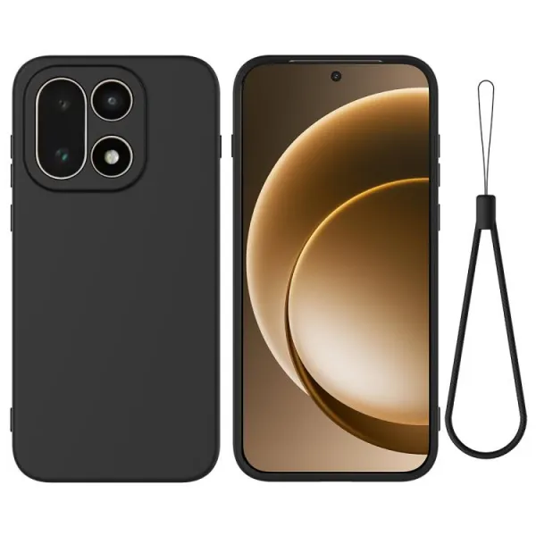 RUBBER Ochranný obal pre OnePlus 15 čierny