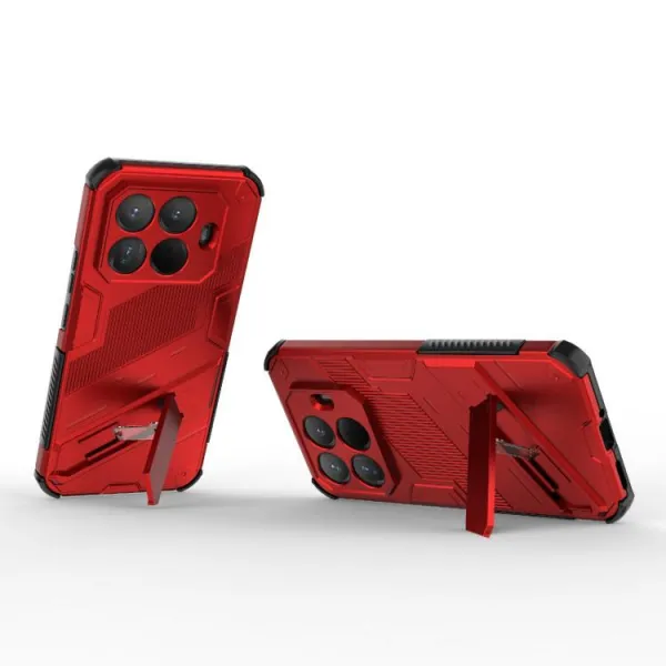 BIB Ochranný obal so stojanom pre Xiaomi 15T Pro červený
