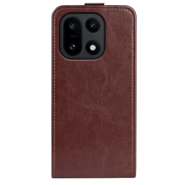 Vyklápacie puzdro pre OnePlus 15 hnedé