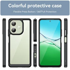 CRYSTAL Ochranný kryt pre Oppo A5 Pro 5G čierny