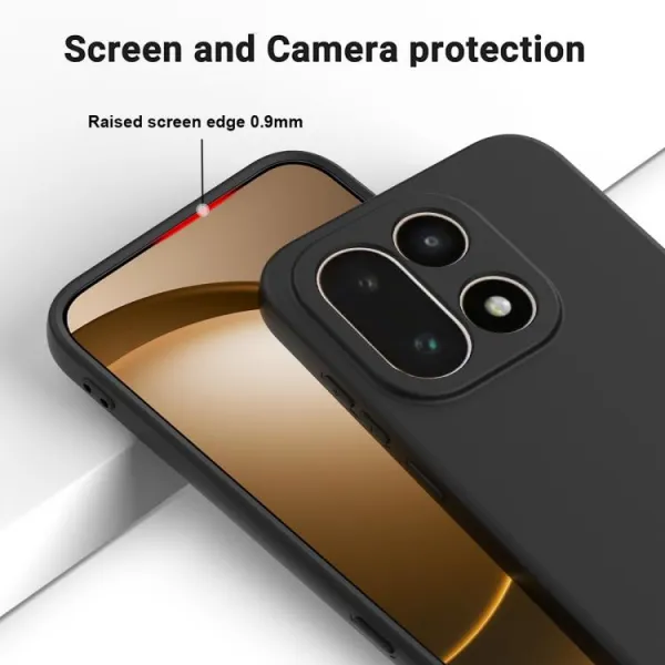 RUBBER Ochranný obal pre OnePlus 15 čierny