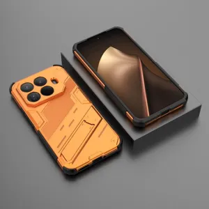 BIB Ochranný obal so stojanom pre Xiaomi 15T Pro oranžový