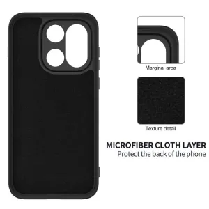 RUBBER Ochranný obal pre OnePlus 15 čierny