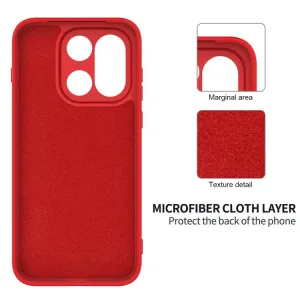RUBBER Ochranný obal pre OnePlus 15 červený