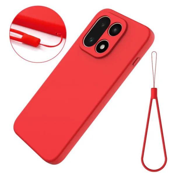 RUBBER Ochranný obal pre OnePlus 15 červený