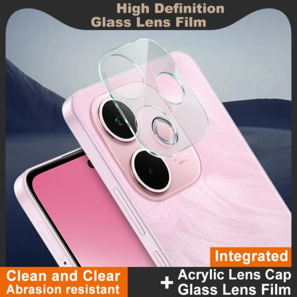 IMAK FULL COVER Sklo pre fotoaparát Oppo A5 Pro 5G TRASPARENT