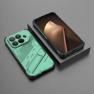 BIB Ochranný obal so stojanom pre Xiaomi 15T Pro zelený