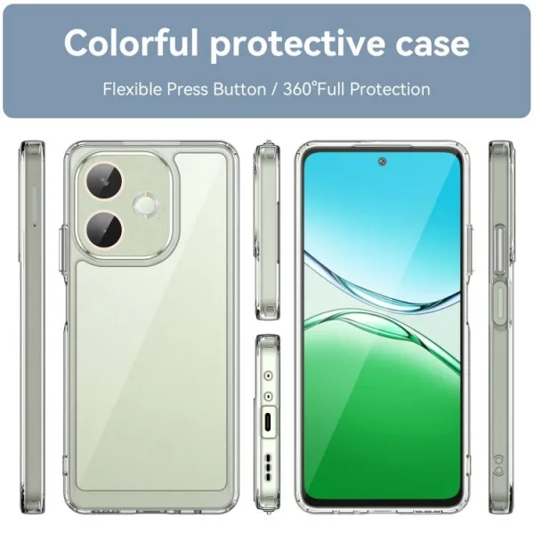 CRYSTAL Ochranný kryt pre Oppo A5 Pro 5G priehľadný