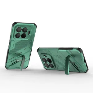 BIB Ochranný obal so stojanom pre Xiaomi 15T Pro zelený