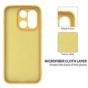 RUBBER Ochranný obal pre OnePlus 15 žltý