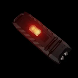 THUMBLEO Nitecore Nitecore Baterka Thumb LEO (červená/modrá/signal) s akumulátorom (45 lumen)