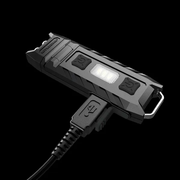 THUMBLEO Nitecore Nitecore Baterka Thumb LEO (červená/modrá/signal) s akumulátorom (45 lumen)