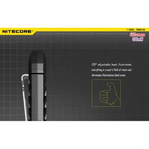 THUMBLEO Nitecore Nitecore Baterka Thumb LEO (červená/modrá/signal) s akumulátorom (45 lumen)
