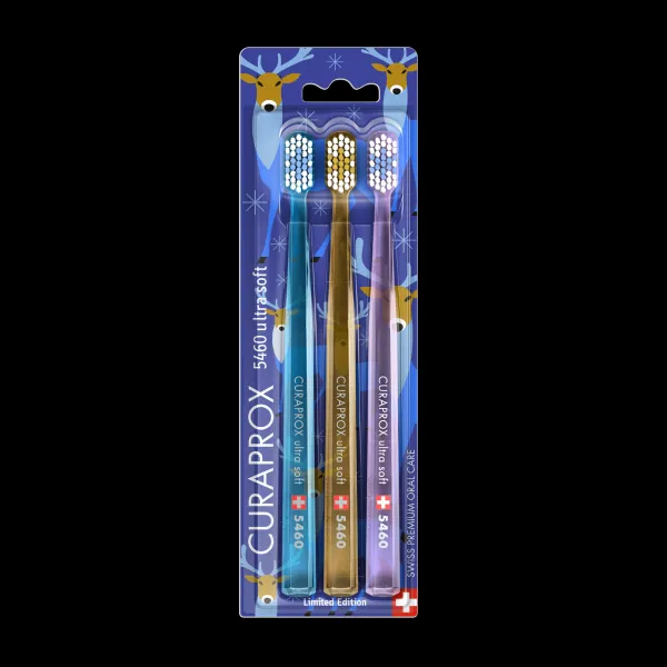Curaprox 5460 Ultra Soft Limited Edition zubné kefky 3 ks