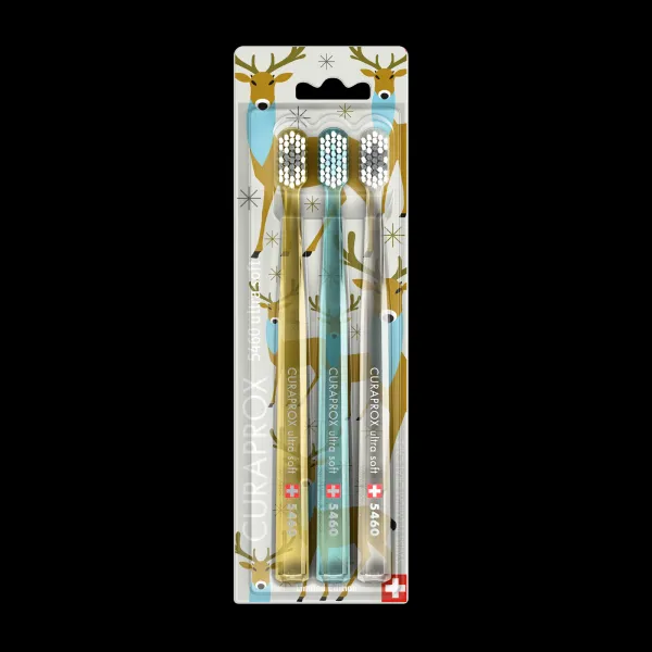 Curaprox 5460 Ultra Soft Limited Edition zubné kefky 3 ks