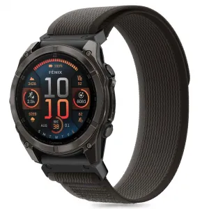 Tech-Protect Nylon remienok na Garmin Fenix 5x / 5x Plus / 6x / 6x Pro / 7x / 8 51mm, black/orange