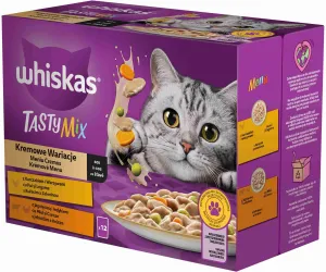 WHISKAS Kapsička Creamy Creations v šťave 12pack