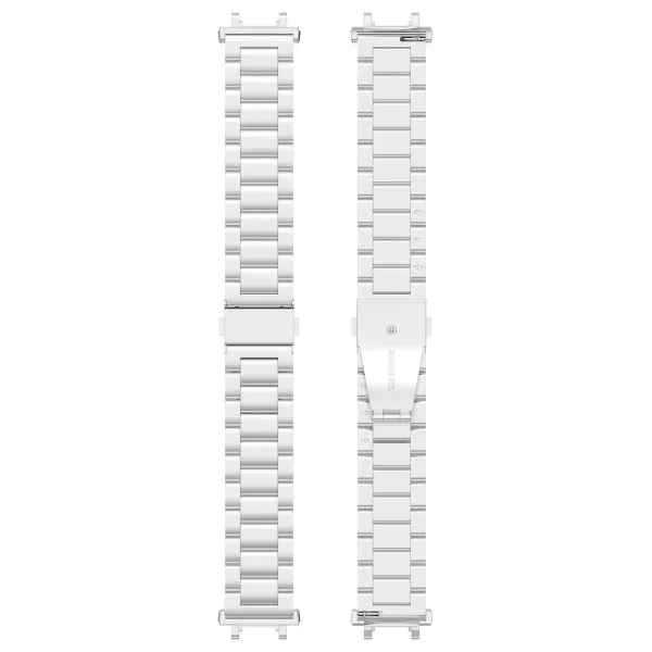 BStrap Stainless Steel remienok na Xiaomi Amazfit Active Edge, silver
