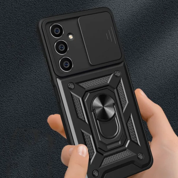 Tech-Protect Camshield kryt na Samsung Galaxy S23 FE, čierny
