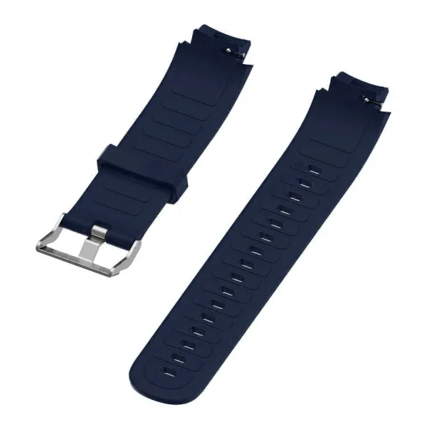 BStrap Silicone remienok na Xiaomi Amazfit Verge, dark blue (SXI002C02)