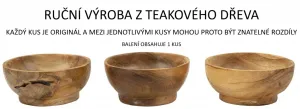 Mauro Ferretti Dekorativná odkladacia miska Butot z masívu