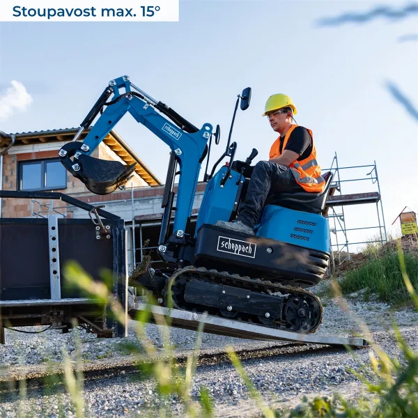 Scheppach EXC 815 - minibager