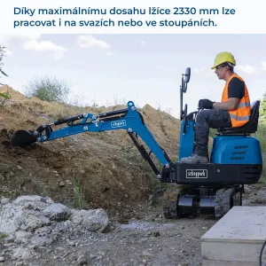 Scheppach EXC 815 - minibager