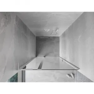 MEXEN/S - Mist L sprchové dvere krídlové 100, transparent, chróm 8A4L-100-000-01-00