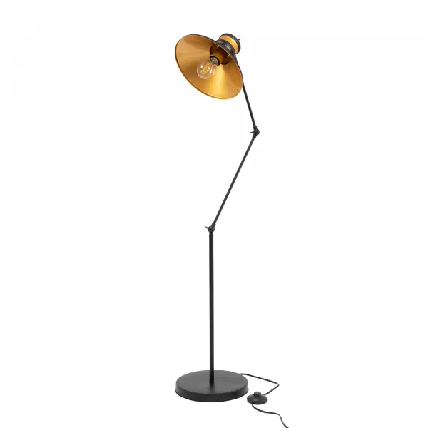 TooLight Stojacia lampa Asti čierna