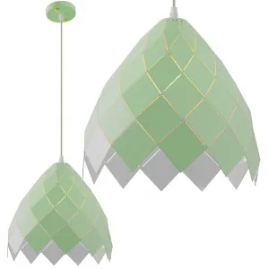 TooLight Stropné svietidlo APP339-1CP zelené