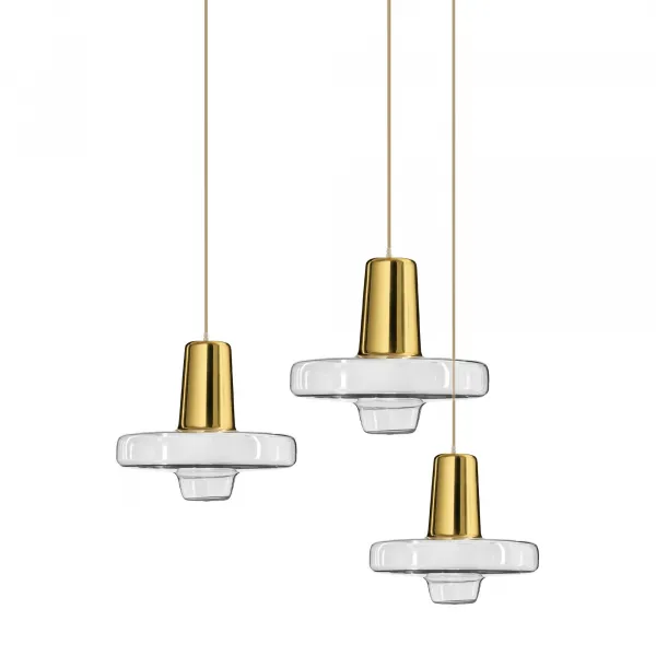 TooLight Stropné svietidlo APP553-1CP LED zlaté
