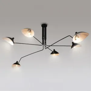 TooLight Stropné svietidlo APP570-6C čierne