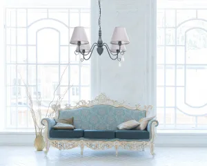TooLight Stropné svietidlo APP991-4CP šedé