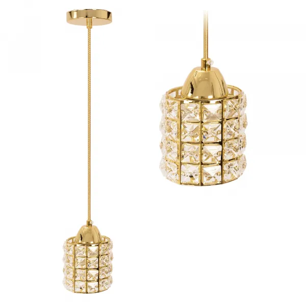 TooLight Stropné svietidlo Diamant APP724-1CP zlaté